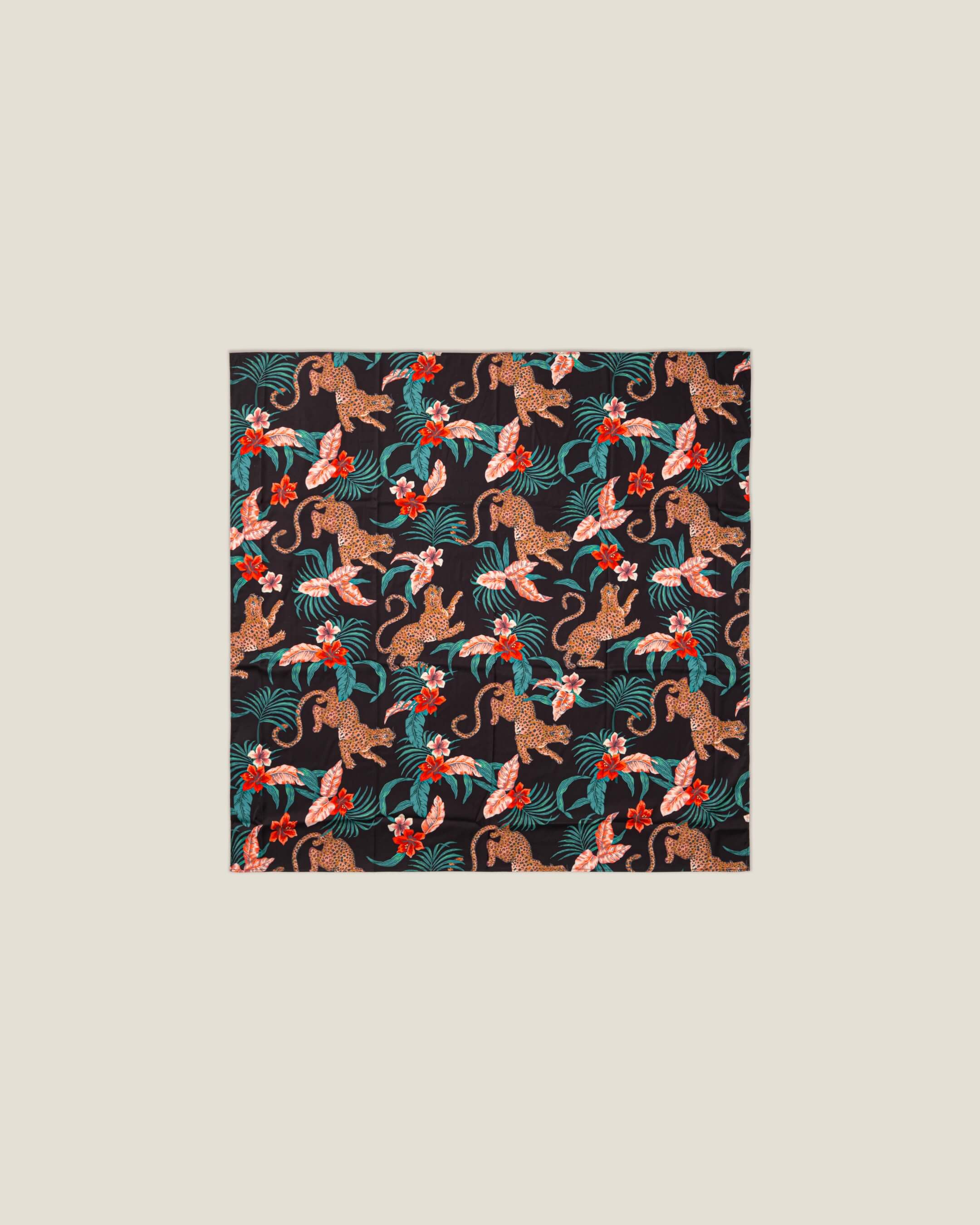 Jungle Rose Head Scarf