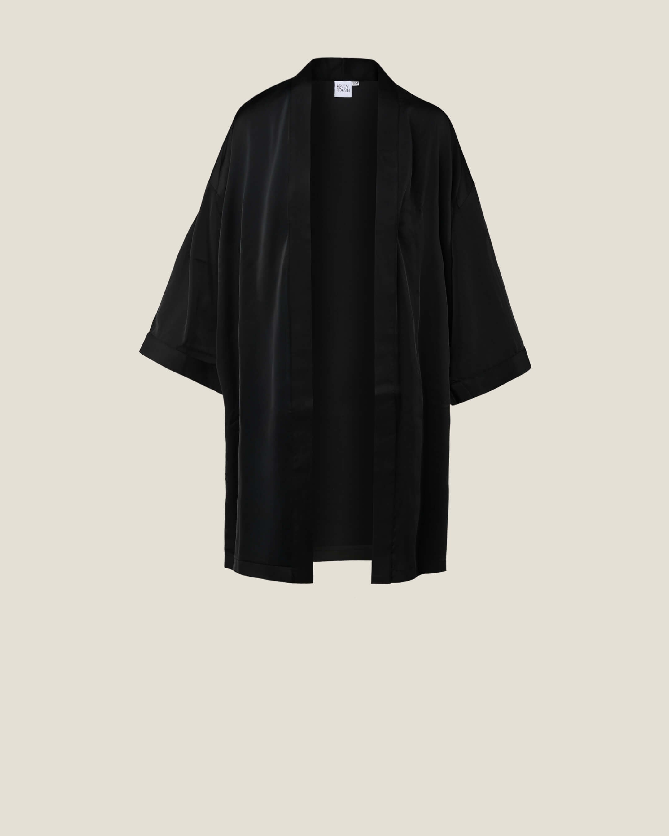 Lux Black Short Kaftan