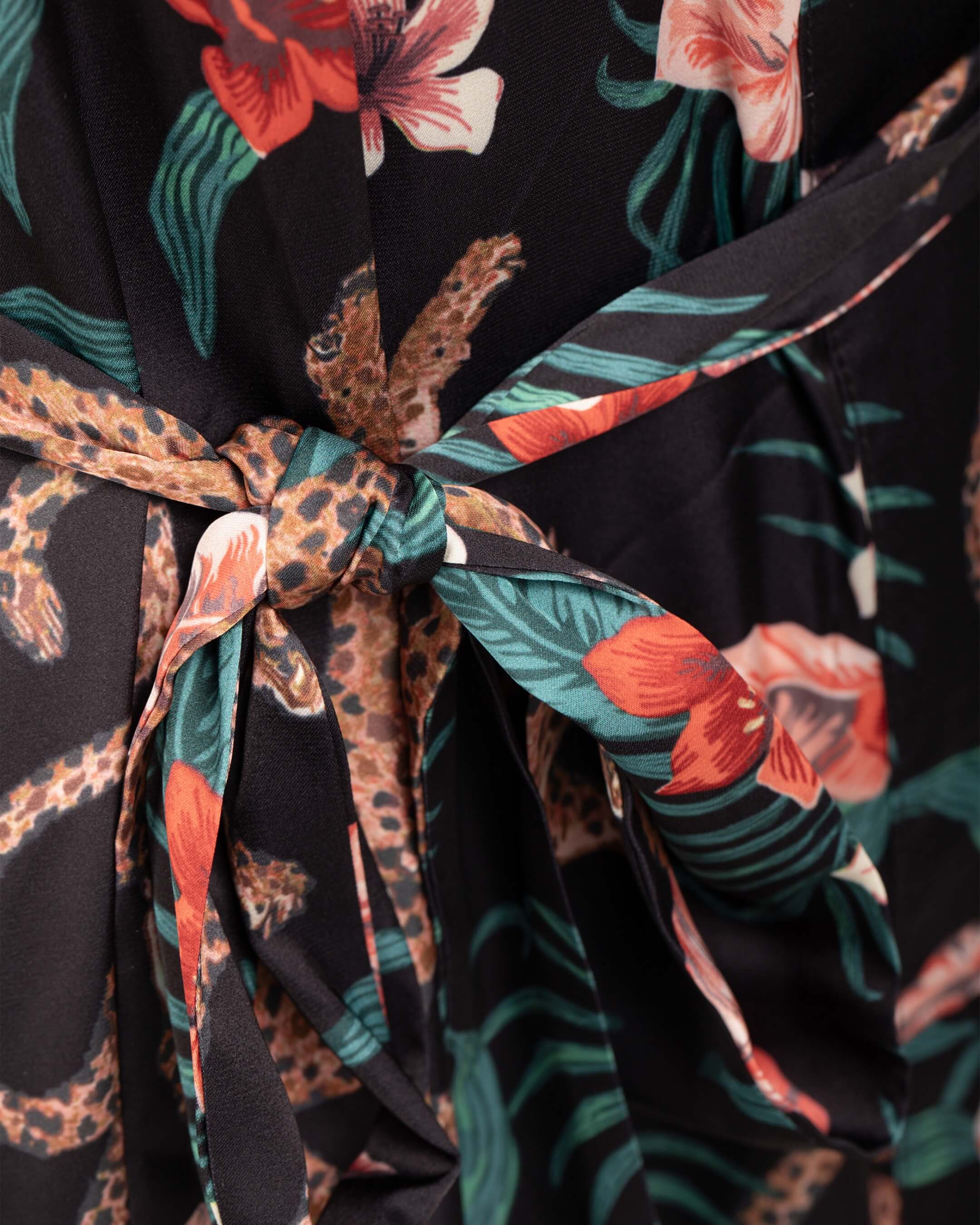 Jungle Rose Long Kaftan