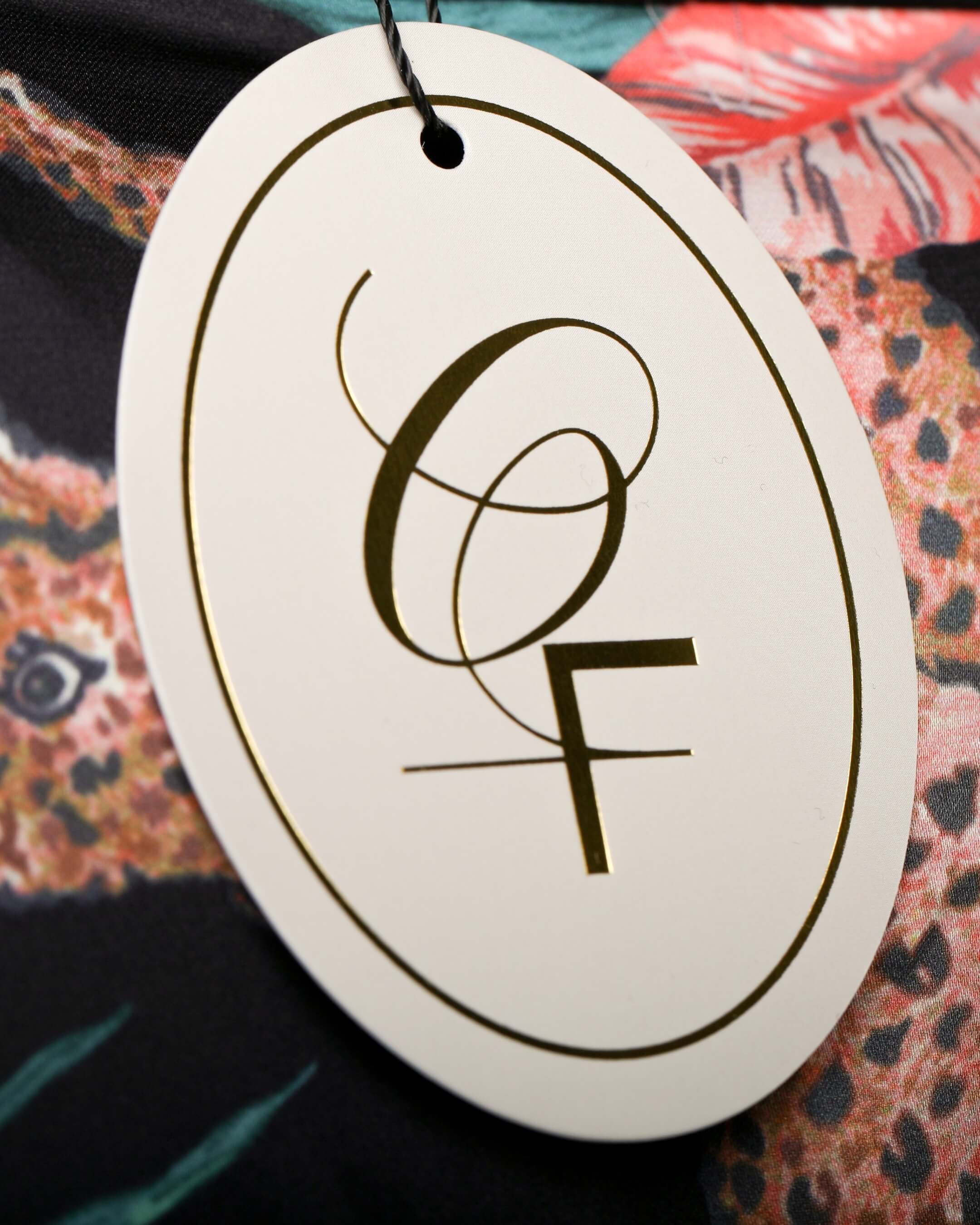 Jungle Rose Long Kaftan