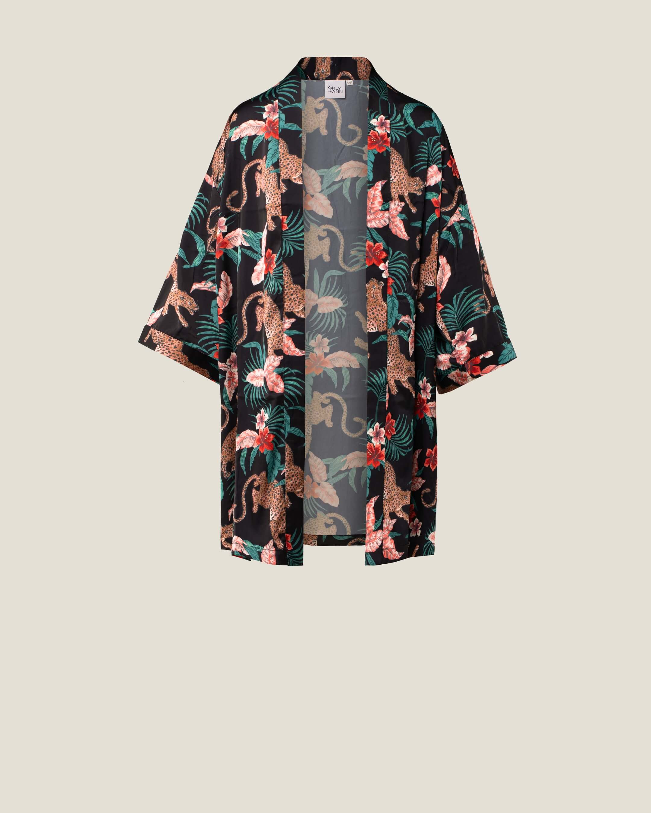 Jungle Rose Short Kaftan